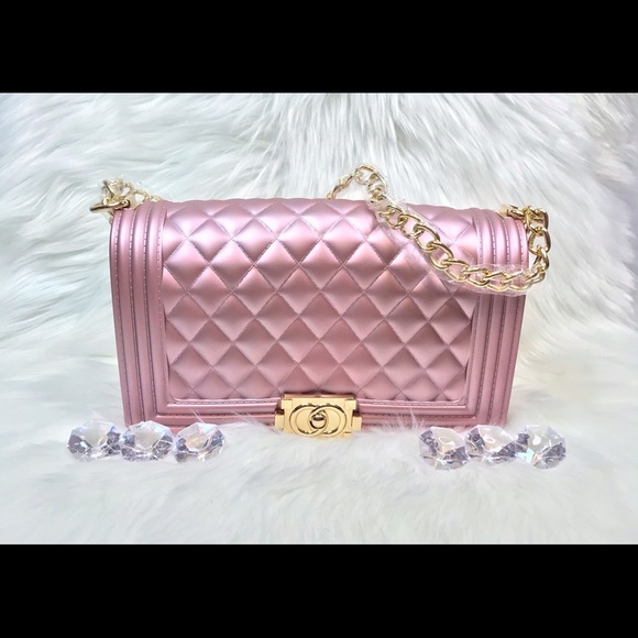 Handbags - Rose Gold Bag